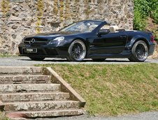 Atractia Safirului Negru: Mercedes SL63 AMG by Inden Design