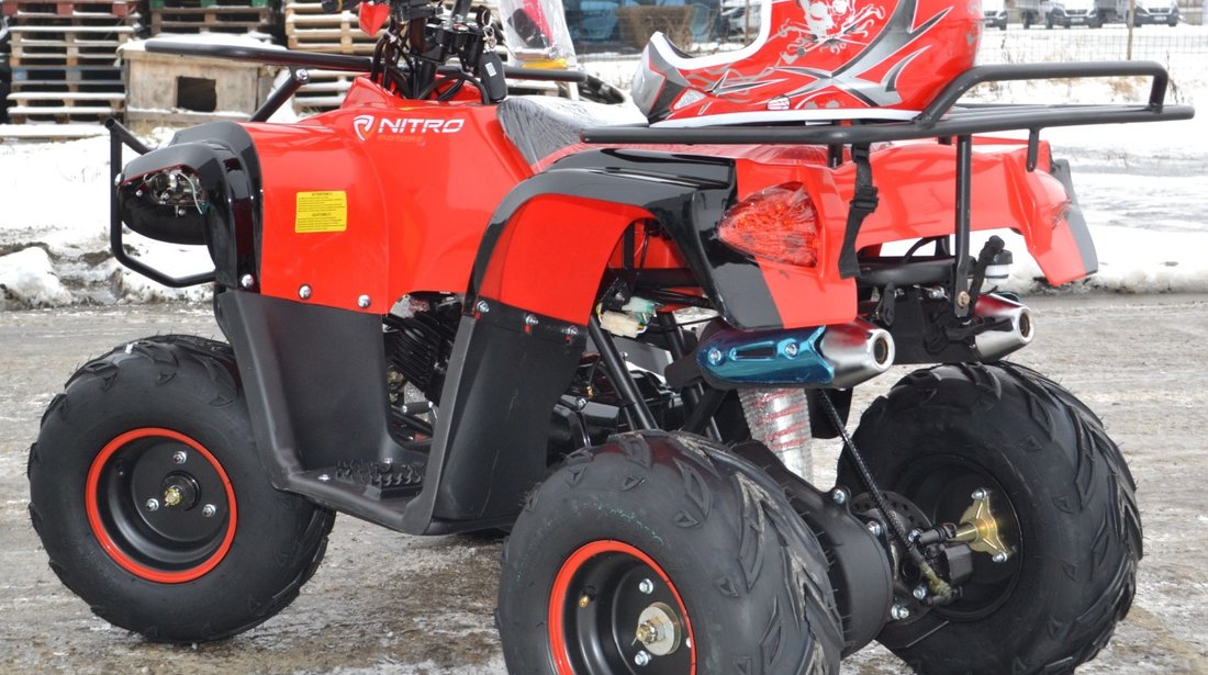 ATV 125cc NITRO T-REX,Automat D-N-R,Nou,Casca Bonus