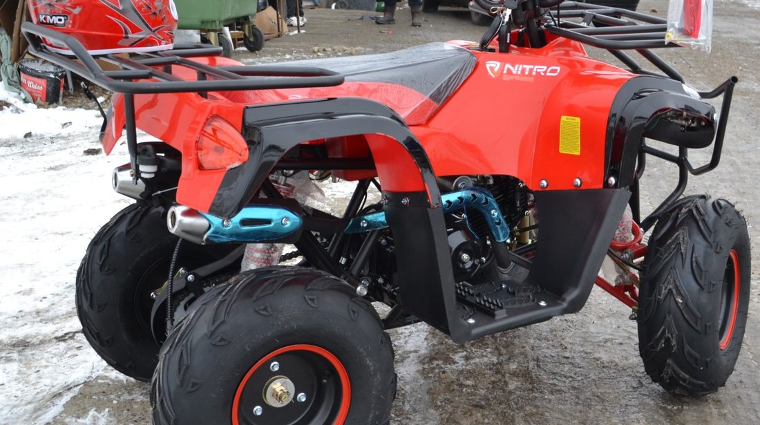 ATV 125cc NITRO T-REX,Automat D-N-R,Nou,Casca Bonus