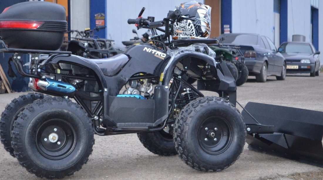 ATV 125cc NITRO TORINO Semiautomatik , 15cp, Casca bonus