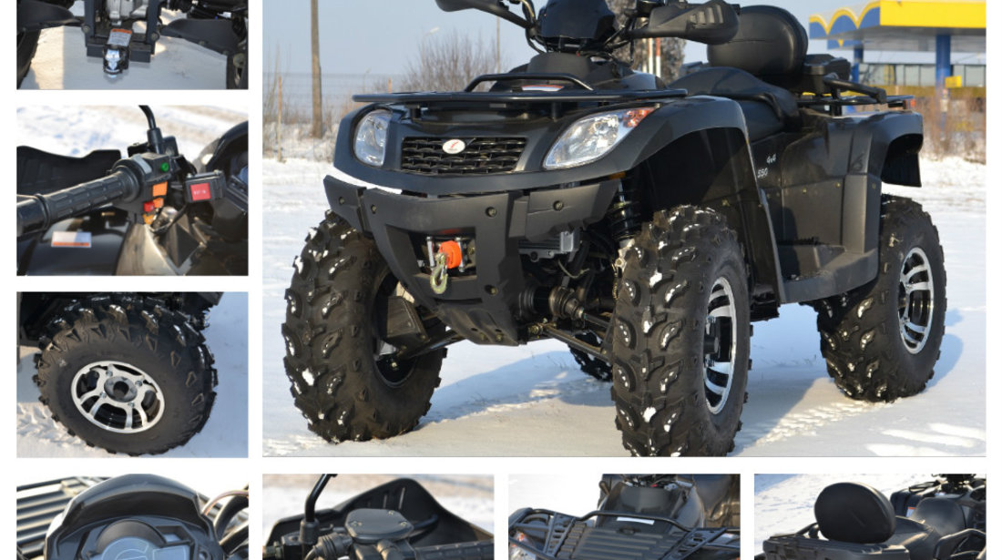 ATV 550cc Predator - SXL / 4X4 / WINCH / 4x suspensie