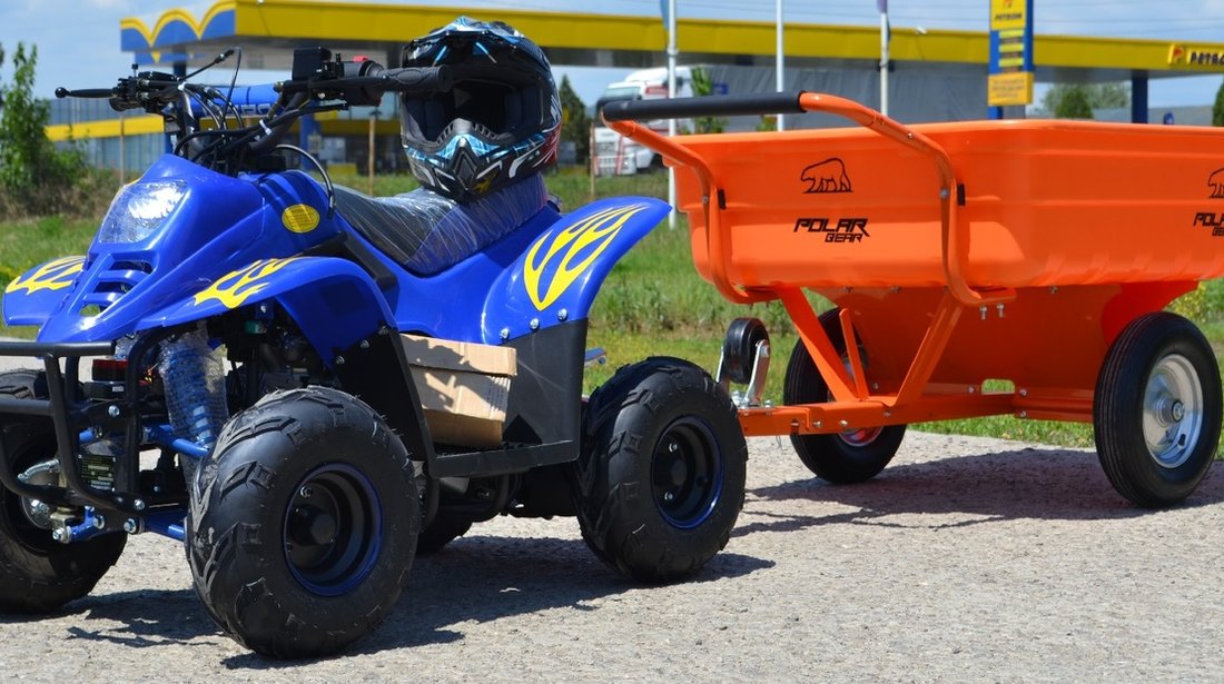 ATV KXD Panzer 125cc Casca Bonus, Import Germania