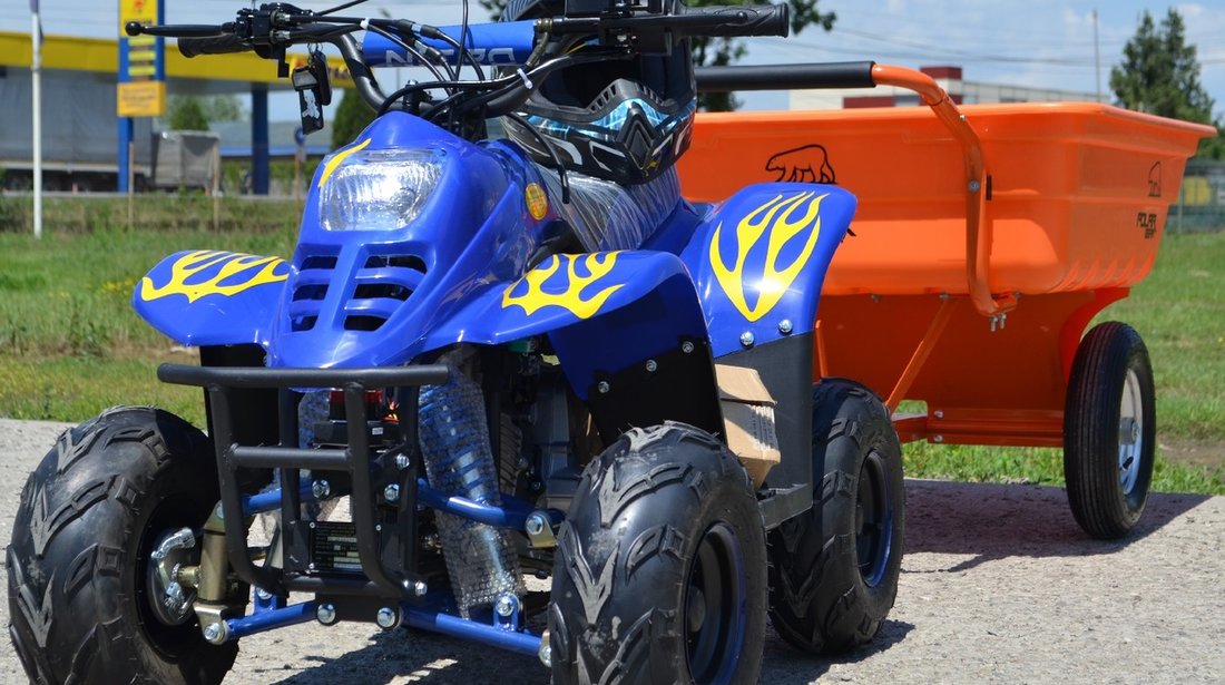 ATV KXD Panzer 125cc Casca Bonus, Import Germania