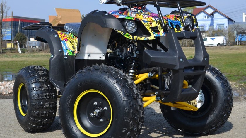 ATV Model:Grizzly Graffiti Capacitate Motor 125 (Roti 8 inch)
