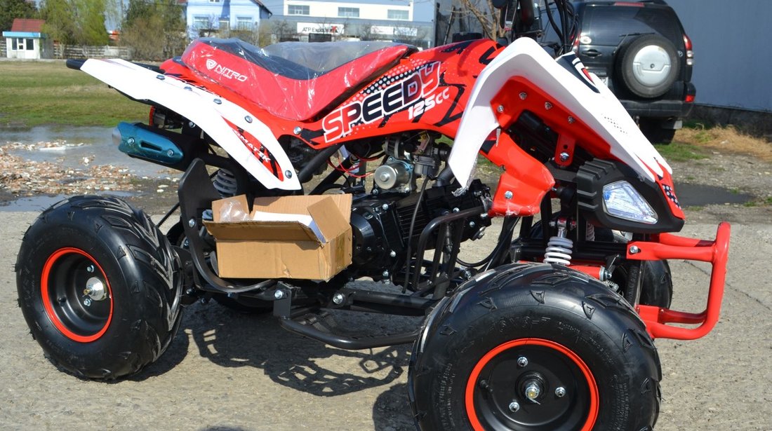 ATV Model:Speedy S7 Capacitate Motor 125 (Roti 7 inch)