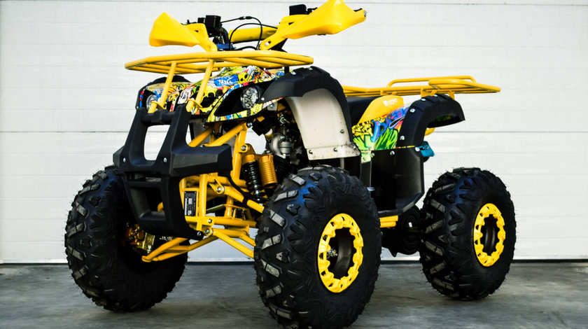 ATV Nitro Motors Semi-Automat Toronto 125Cc RS8-Graffity