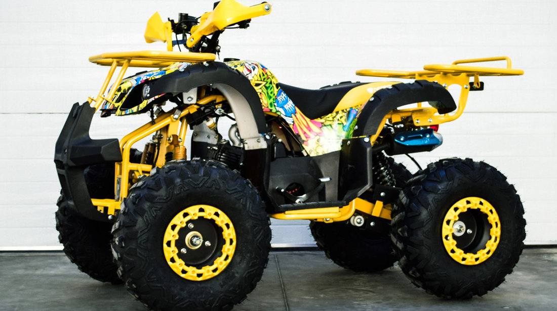 ATV Nitro Motors Semi-Automat Toronto 125Cc RS8-Graffity