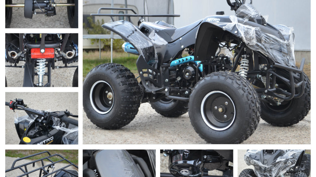 ATV Nitro Warrior 125cc Import Germania, Garantie
