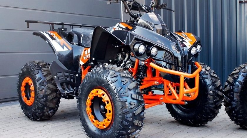 Atv Nitro Wheels Quad Warrior 125cc Semi-Automat Nou Garantie Si Bonus