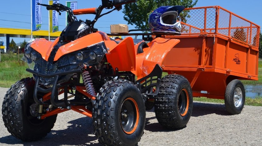 Atv Nou In Stoc Bashan 125cc Warrior Cu Pe Roti 7/Inch 8/Inch