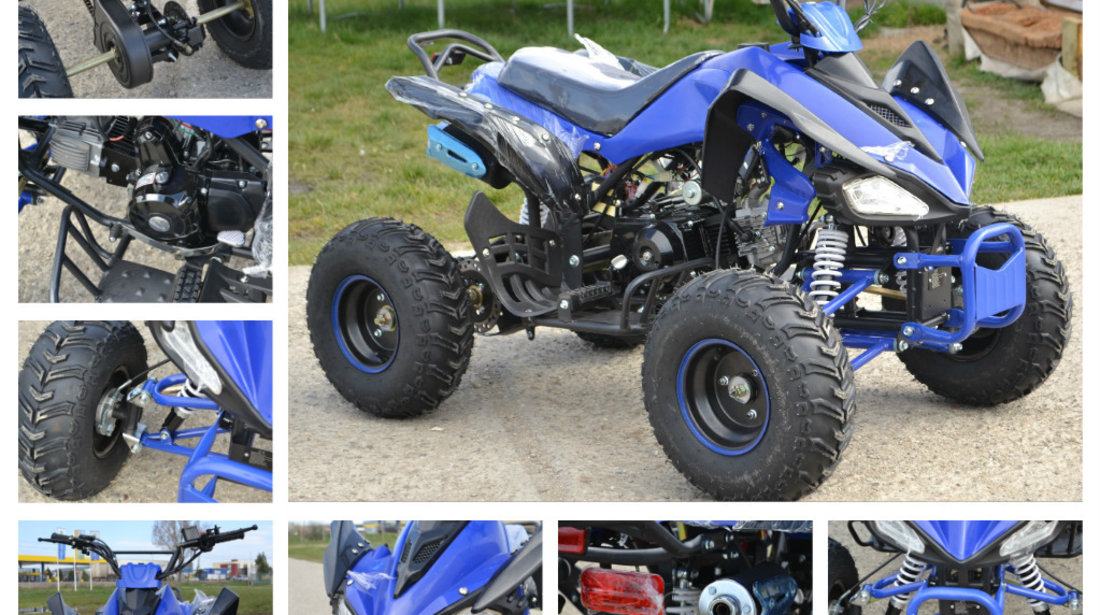 ATV Quad Raptor 125cmc 10CP  roti 7”