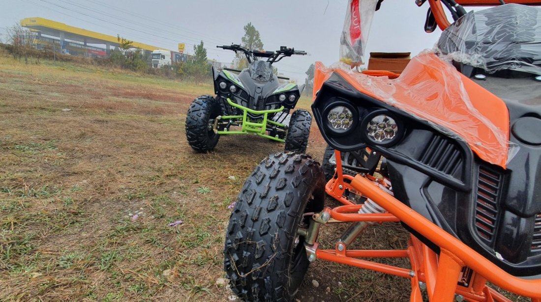 Atv Super Power Sport Black Warrior Lemon 125Cc