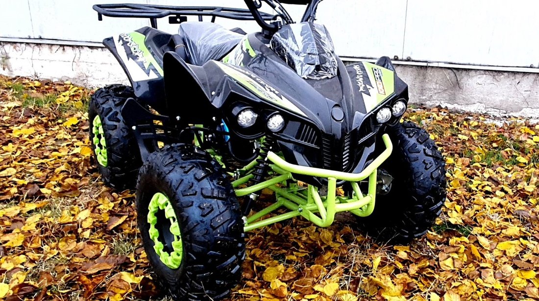 Atv Super Power Sport Black Warrior Lemon 125Cc