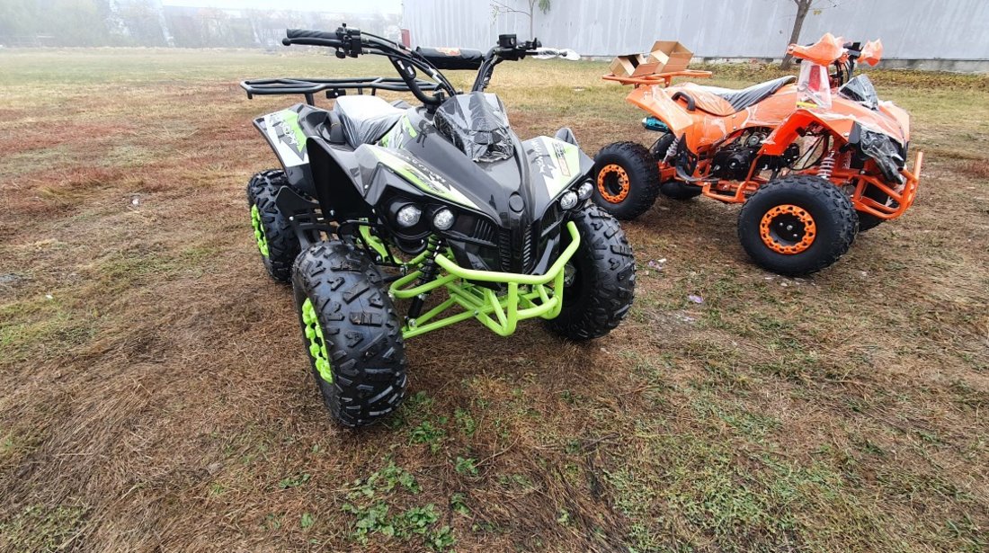 Atv Super Power Sport Black Warrior Lemon 125Cc