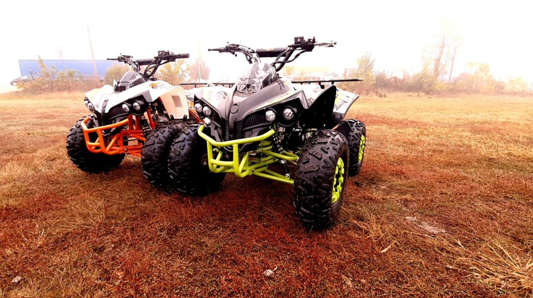 Atv Super Power Sport Black Warrior Lemon 125Cc