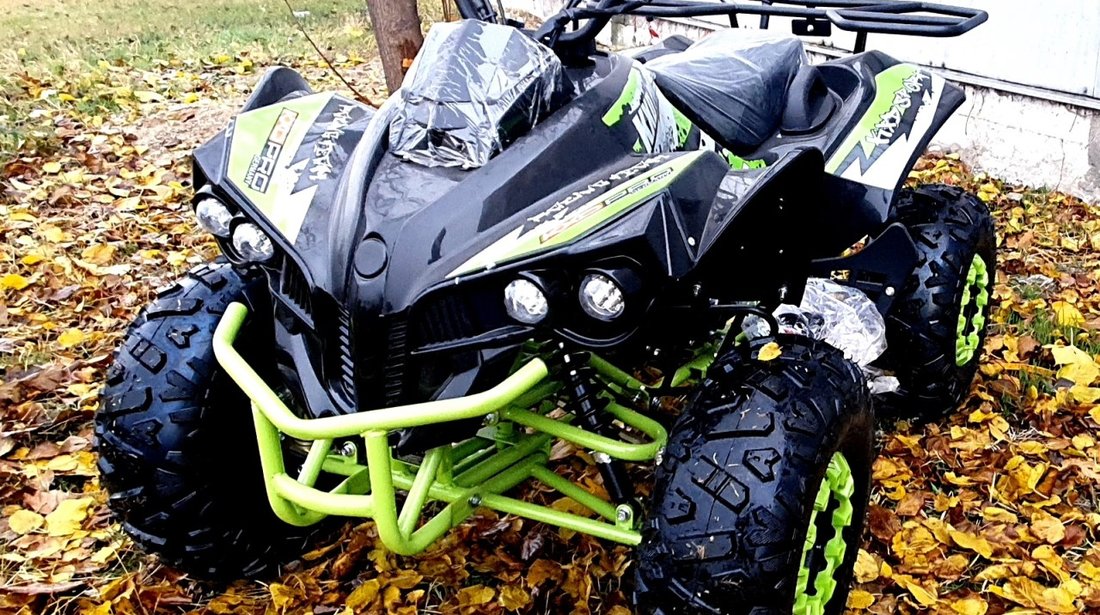 Atv Super Power Sport Black Warrior Lemon 125Cc