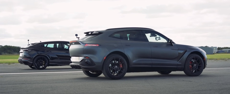 Au adus la start cele mai exotice SUV-uri ale momentului. Liniuta cu Aston Martin DBX si Lamborghini Urus Au adus la start cele mai exotice SUV-uri ale momentului. Liniuta cu Aston Martin DBX si Lamborghini Urus
