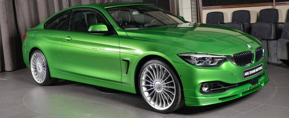 Au cele mai frumoase jucarii pentru oameni mari. BMW Abu Dhabi gazduieste un Alpina B4 S finisat in Rallye Green Au cele mai frumoase jucarii pentru oameni mari. BMW Abu Dhabi gazduieste un Alpina B4 S finisat in Rallye Green
