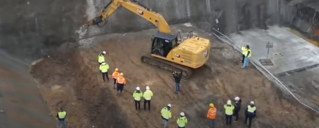 Au inceput lucrarile la tunelul Robesti de pe autostrada Sibiu-Pitesti. Acesta va avea o lungime de 900 m, iar pentru constructia lui se va apela inclusiv la dinamitare subterana