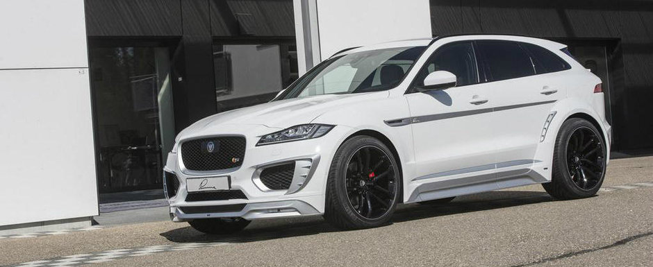 Au montat pe noul Jaguar F-Pace cele mai furioase accesorii pe care le aveau. Cum arata acum SUV-ul britanic