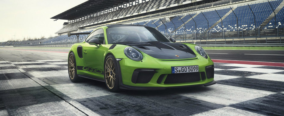 Au pierdut oricum elementul surpriza. Porsche lanseaza oficial noul GT3 RS cu 520 de cai sub capota