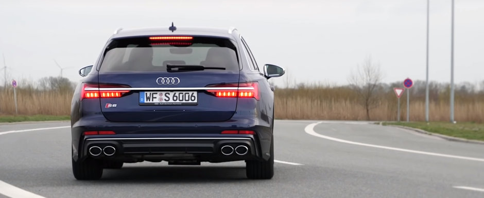 Au scos in teste primul Audi S6 cu motor diesel din istorie. Uite cat de repede accelereaza masina cu 349 CP sub capota