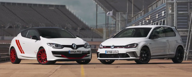 Au scris istorie la vremea lor, acum se intalnesc fata in fata. Test comparativ intre Megane RS275 Trophy-R si Golf GTI Clubsport S