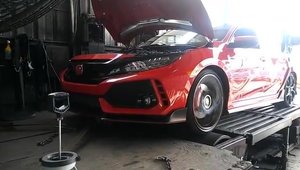 Au si pus-o pe dyno. Uite cati cai are, de fapt, noua Honda Civic Type R