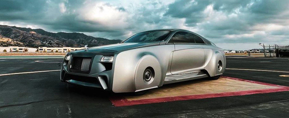 Au taiat si sudat la un Rolls-Royce pana cand l-au facut sa para ca pluteste. VIDEO Au taiat si sudat la un Rolls-Royce pana cand l-au facut sa para ca pluteste. VIDEO