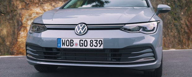 Au testat in sfarsit noul Volkswagen Golf 8. "Arata de parca s-a topit"