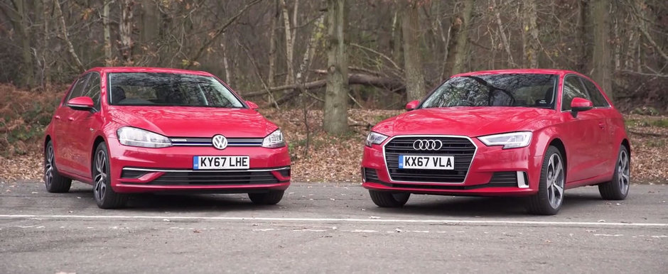 Au vrut sa vada daca merita banii in plus. Noul Audi A3, fata in fata cu VW Golf Au vrut sa vada daca merita banii in plus. Noul Audi A3, fata in fata cu VW Golf
