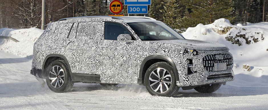 Audi a gasit ac de cojocul noului BMW X7. Nemtii au scos in teste primul Q9 din istorie Audi a gasit ac de cojocul noului BMW X7. Nemtii au scos in teste primul Q9 din istorie