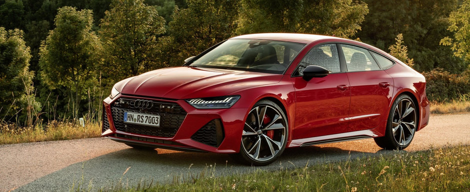 Audi a lansat noul RS7 Sportback si pe piata din Romania. Uite aici cat costa super-bolidul cu 600 de CAI pe ambele punti Audi a lansat noul RS7 Sportback si pe piata din Romania. Uite aici cat costa super-bolidul cu 600 de CAI pe ambele punti