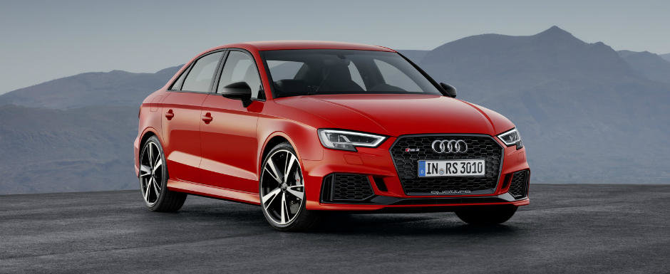 Audi a prezentat noul RS3 Sedan la Paris. Partea proasta este ca nu se stie cand va ajunge in Europa Audi a prezentat noul RS3 Sedan la Paris. Partea proasta este ca nu se stie cand va ajunge in Europa