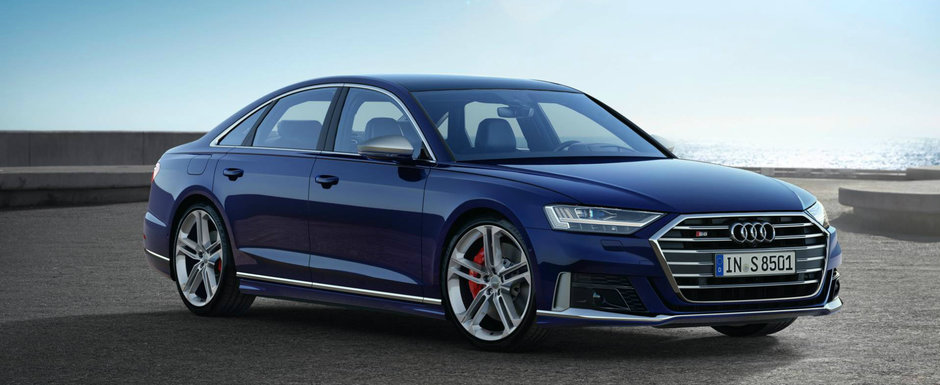 Audi a publicat acum toate informatiile. Noul S8 are 38 de sisteme de asistenta, 12 senzori cu ultrasunete, 6 camere video si 5 radare
