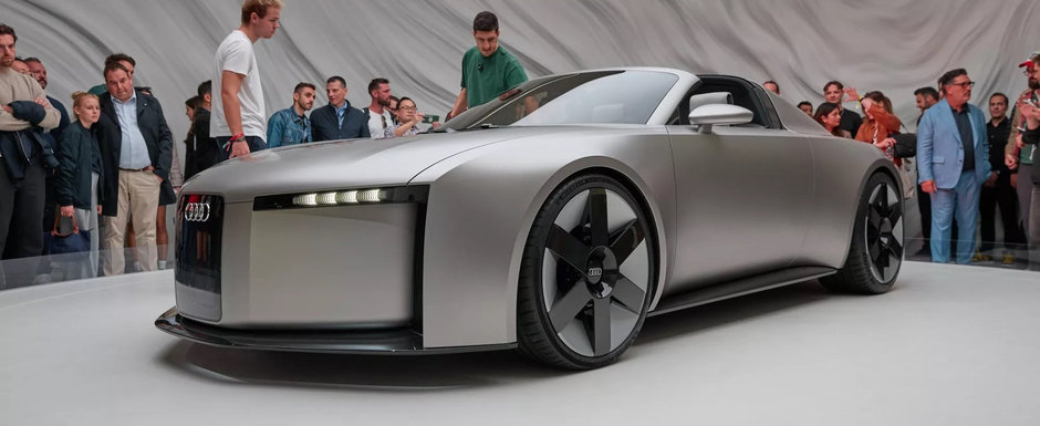 Audi a starnit hohote de ras la Munchen. Cum arata noua masina a nemtilor Audi a starnit hohote de ras la Munchen. Cum arata noua masina a nemtilor