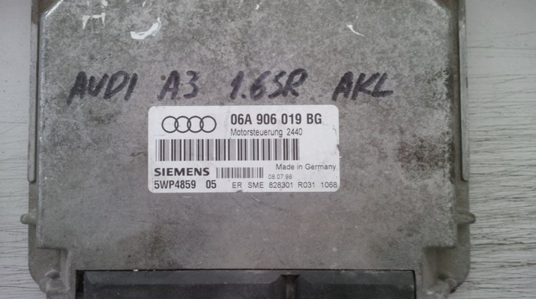 audi a3 1.6sr akl 06A906019BG SIEMENS