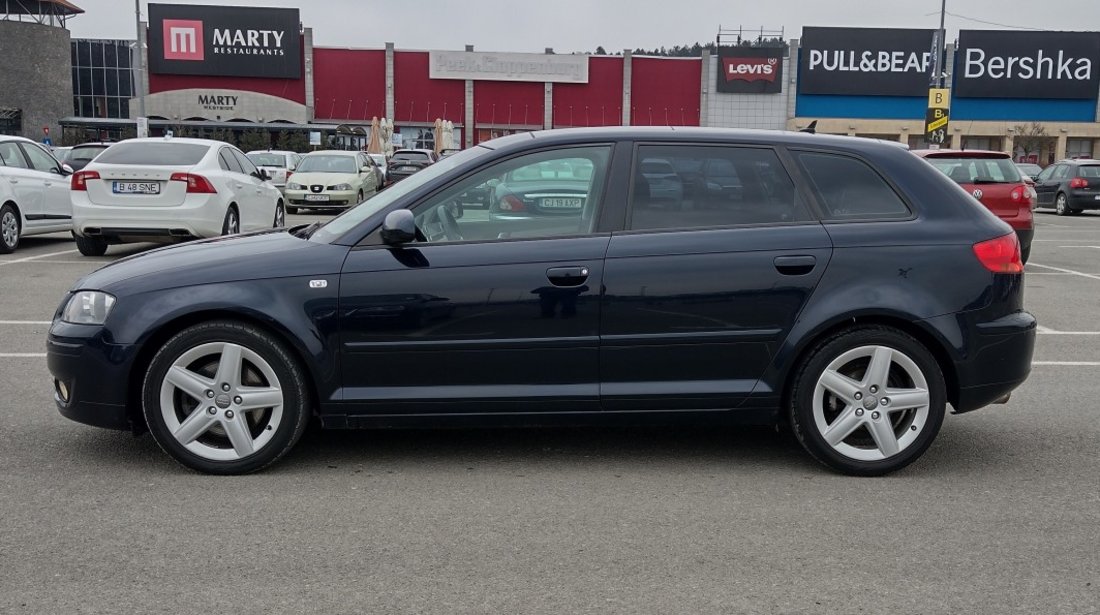 Audi A3 2.0 TDI- 170 CP Automata Xenon Navi Panorama 2008