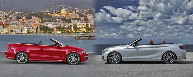 Audi A3 Cabriolet vs BMW Seria 2 Convertible: Ce alegi si de ce?