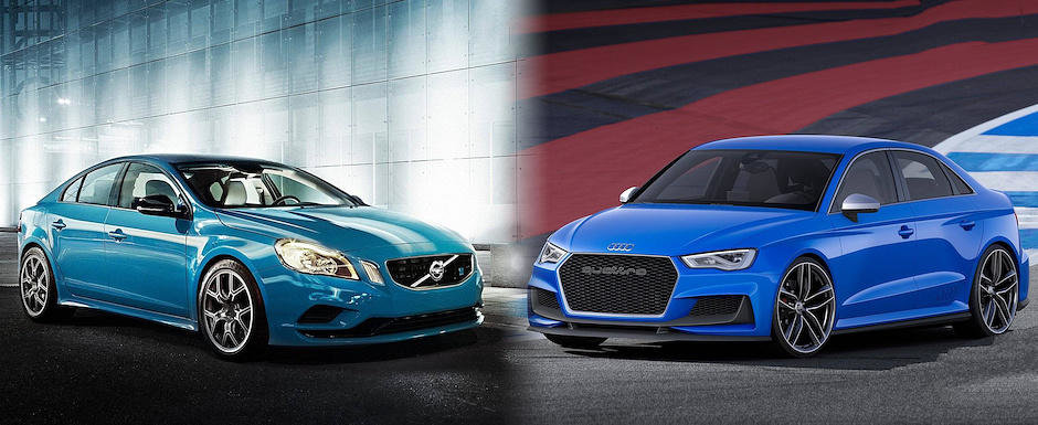 Audi A3 clubsport quattro vs Volvo S60 Polestar: Ce alegi si de ce?