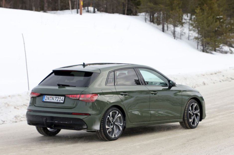 Audi A3 Facelift - Poze spion