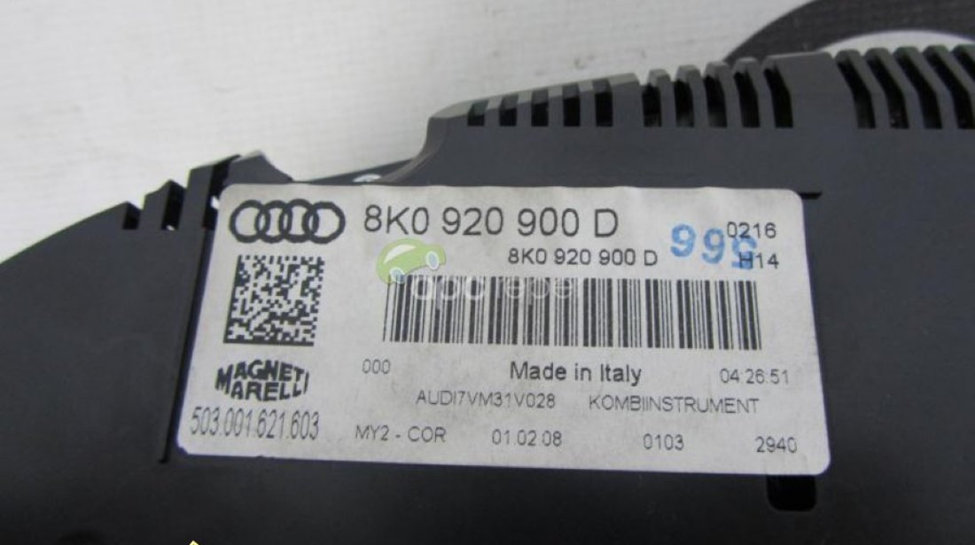 Audi A4 8K B8 Ceasuri Bord Diesel Originale 8K0 920 900D