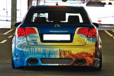 Audi A4 Avant - Masina animata de Sid, Lightning McQueen & Co. Audi A4 Avant - Masina animata de Sid, Lightning McQueen & Co.