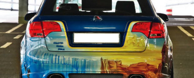 Audi A4 Avant - Masina animata de Sid, Lightning McQueen & Co.