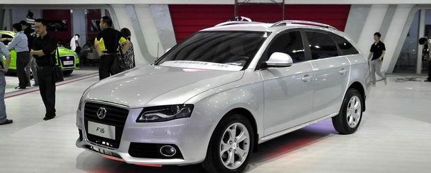 Audi A4 Made in China - Yema F16, clona unui break german