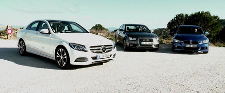 Audi A4 vs BMW Seria 3 vs Mercedes C-Class: Ce alegi si de ce?