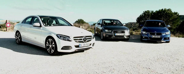 Audi A4 vs BMW Seria 3 vs Mercedes C-Class: Ce alegi si de ce?