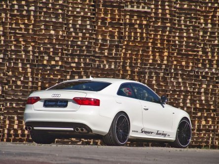 Audi A5 3.0 TDI Black and White tunat de Senner Tuning