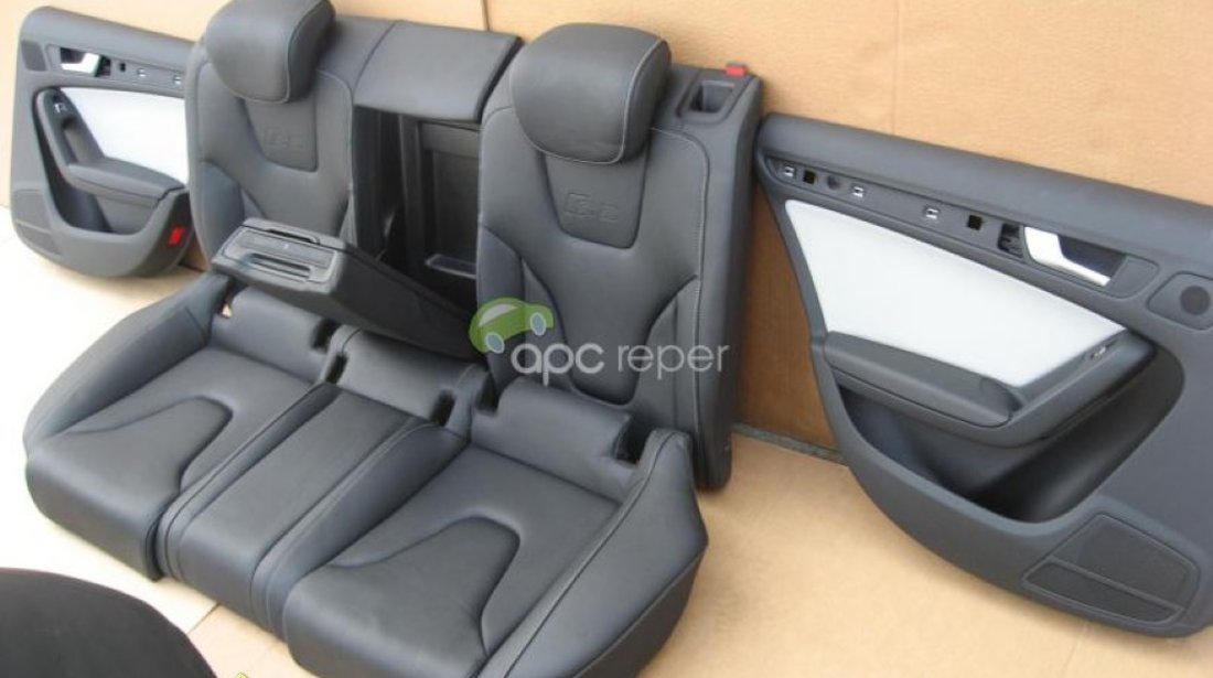 Audi A5 S5 Sportback Interior Complet Original S5 Piele Neagra