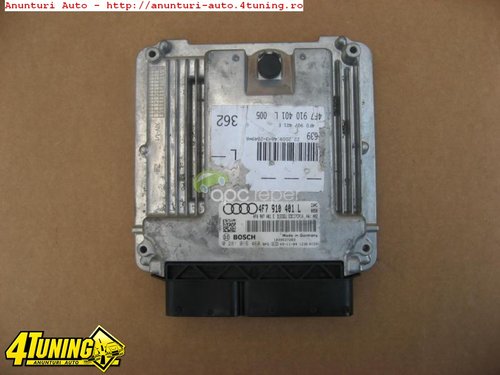 AUDI A6 4F 2 7TDI MOTOR CAN CALCULATOR MOTOR EDC17